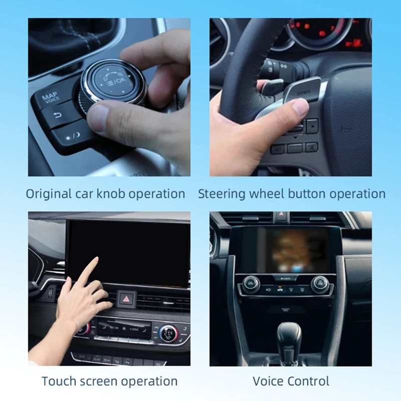 AT51-Wireless Carplay 2 в 1 Box Plug and Play Модный портативный Carplay Android Auto AI 5 ГГц Wi-Fi 5 Скорость передачи