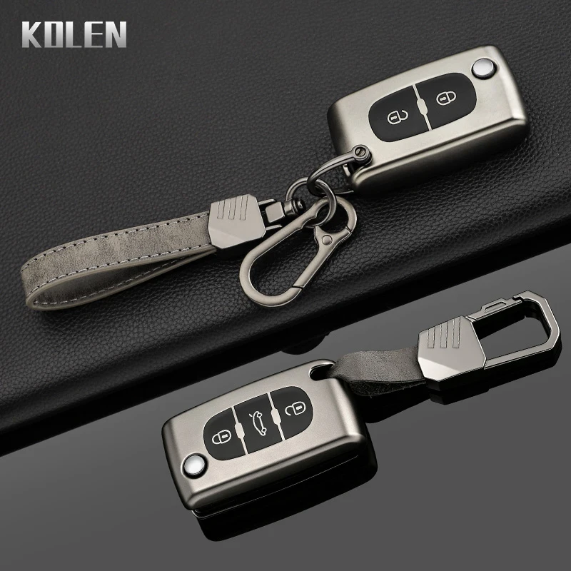 TPU Car Flip Key Case Cover For Peugeot 308 207 307 3008 5008 For Citroen C2 C3 C4 C8 Berlingo Picasso Protector Holder Fob