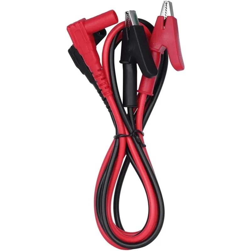 90CM Alligator Clip To Banana Plug Test Cable Lead Connector Dual Probe 4mm Crocodile Clip for Multimeter Measure Tools 20A