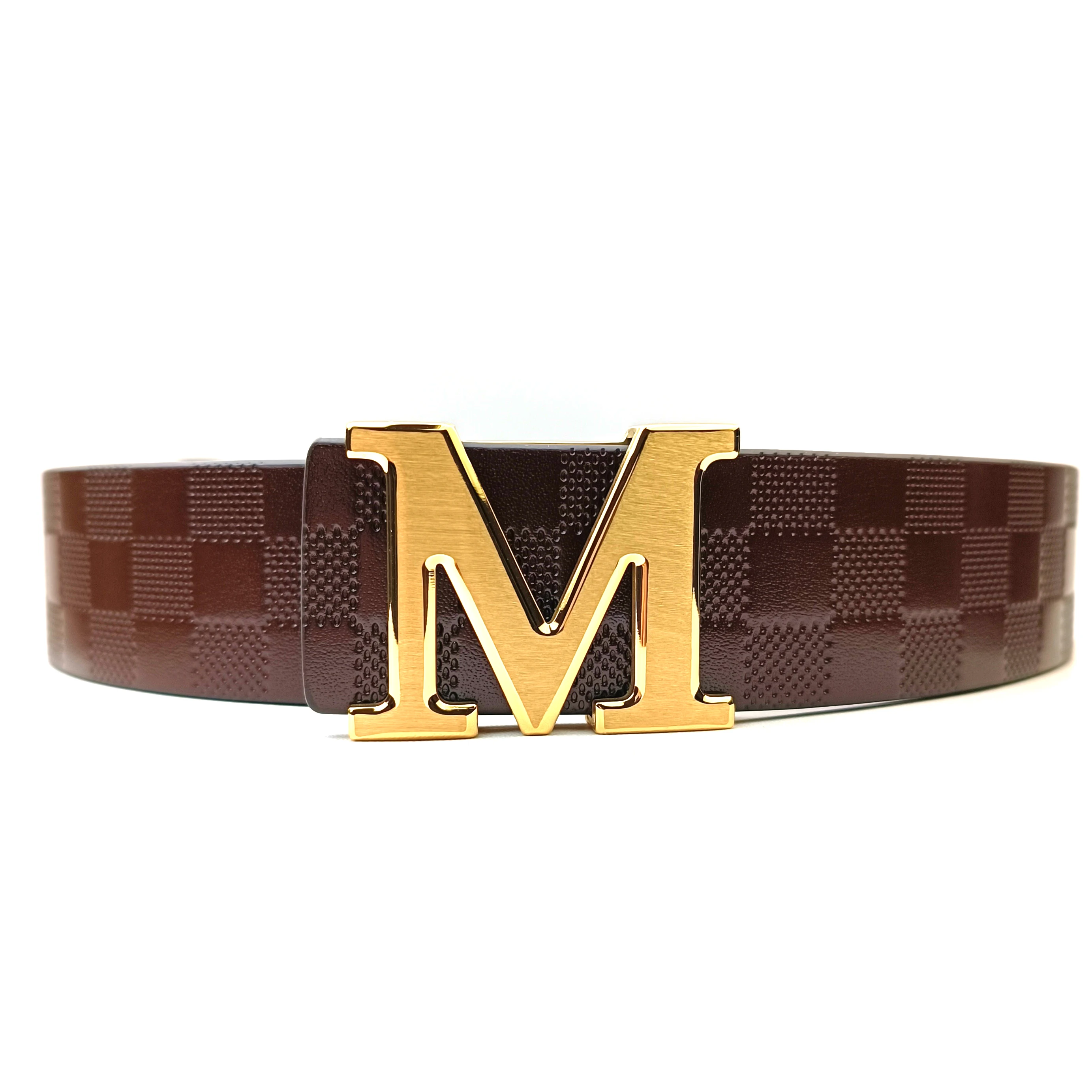 

High end men's luxury belt, 3.8cm, designed by a fashion belt master for men and women