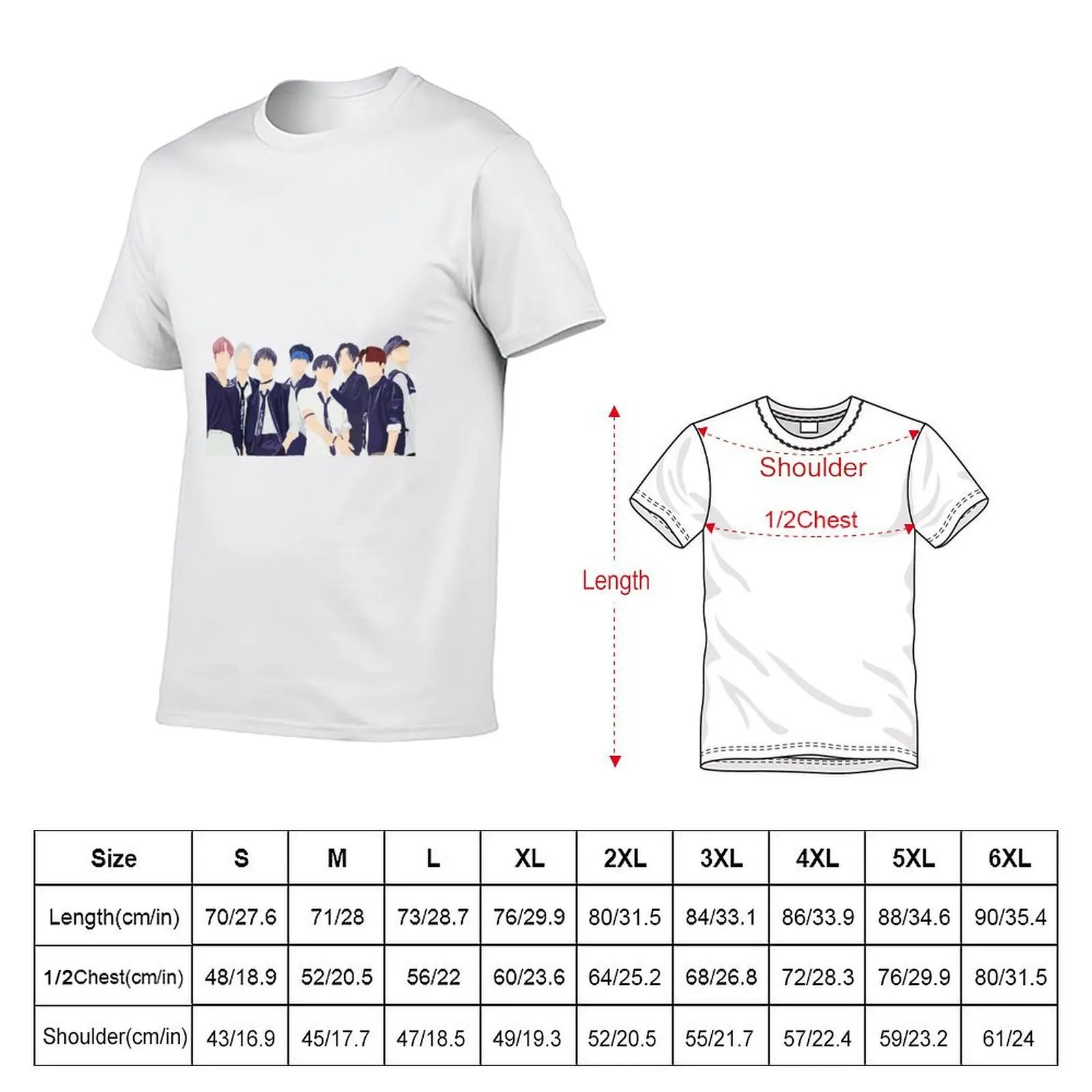 ATEEZ - تي شيرت Inception تي شيرت رجالي برسوم جرافيك تي شيرت رجالي