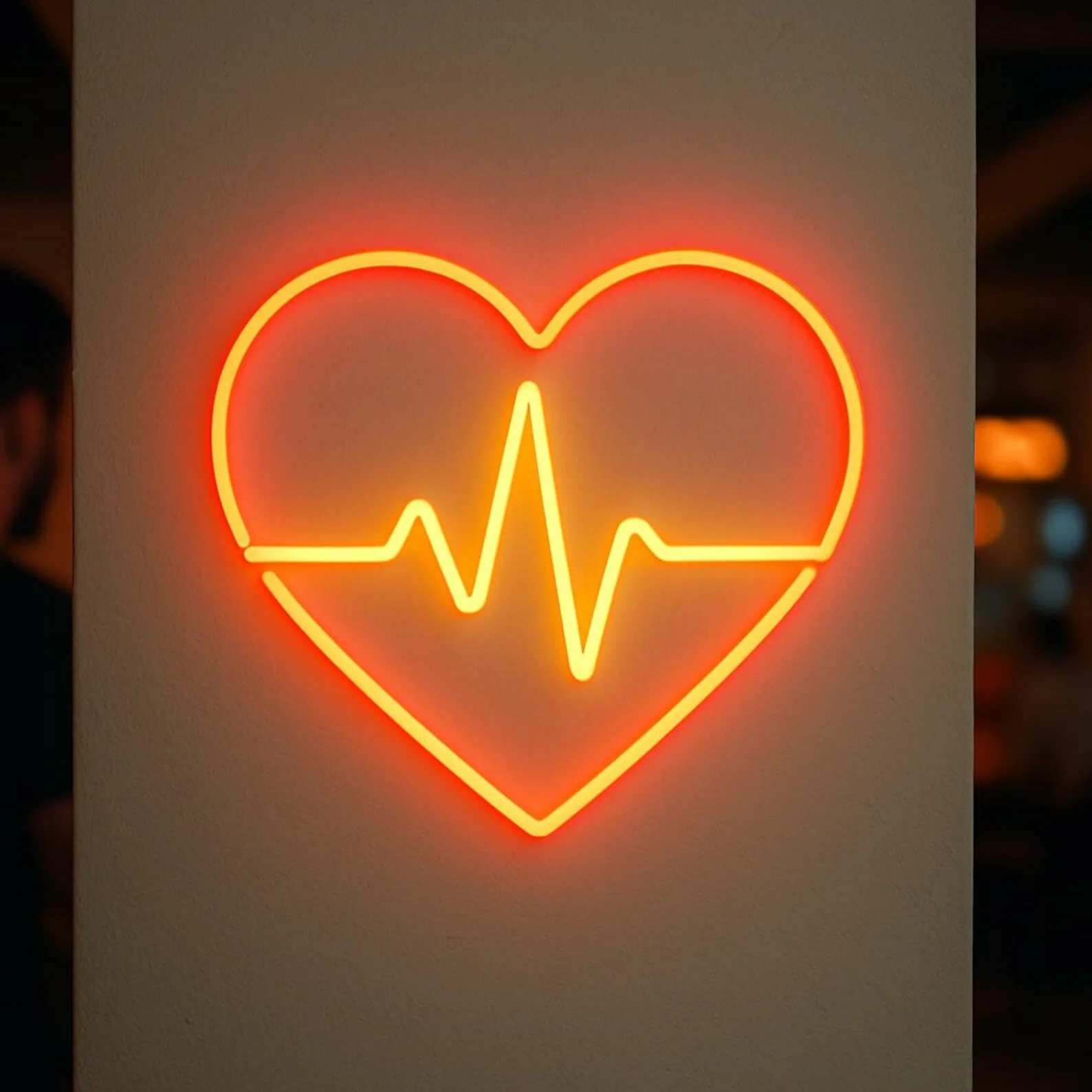 심장 모양의 카디올린 네온사인, 일반 병원 조명, 의학 LED 사인, 의사에게 선물하기 좋은 아이디어