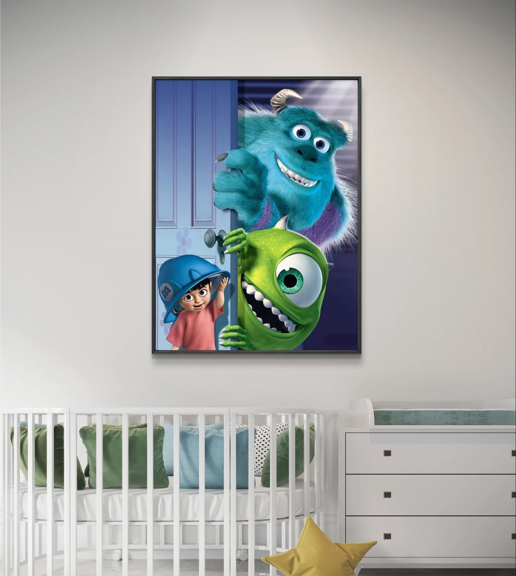 Monsters-Inc Diamond Painting Kit Cartoons Monsters Diy Diamond Embroidery Children's Handmade JamesP Mosaic Home Wall Decor