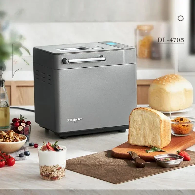 

Donlim Bread Maker Fully Automatic Dough Mixer And Kneading Machine With Smart Double Sprinklers For High Success Rate DL-4705