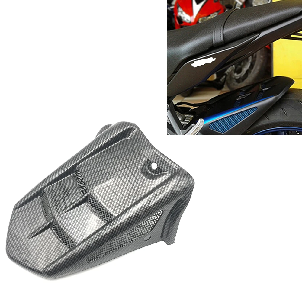 Motorcycle Hugger Fender Mudguard Mud Splash Guard carbon fiber appearance For Yamaha MT-09 FZ-09 FJ-09 XSR900 MT09 Tracer