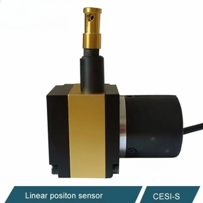 Pull wire displacement sensor 1200mm stroke range potentiometer 12/24DC IP54 protection 1000mm/s speed