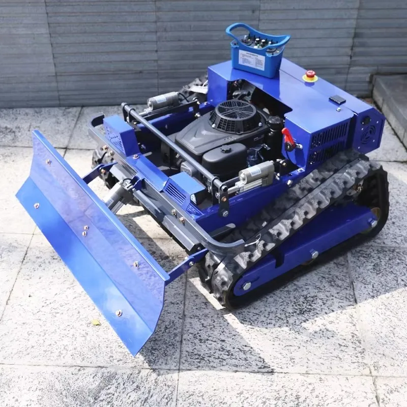 Durable Crawler Lawn Mowers Efficient Grass Trimming Excellent Terrain Adaptability Stable Effect For Large Scale Farm Weeding
