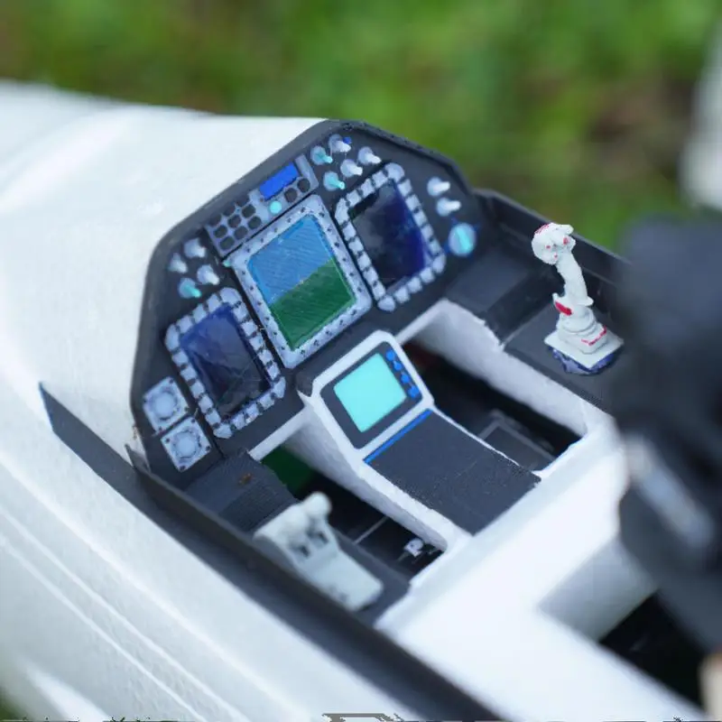 Atomrc modelo de asa fixa fpv c1200 baleia branca motor duplo tempo viagem aeronave vôo controle remoto modelo de brinquedo diy com boa sensação