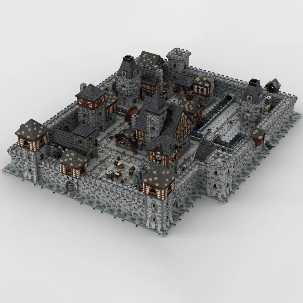 

Medieval Castle Individual City-combinations with 52 Modules 48241 Pieces MOC