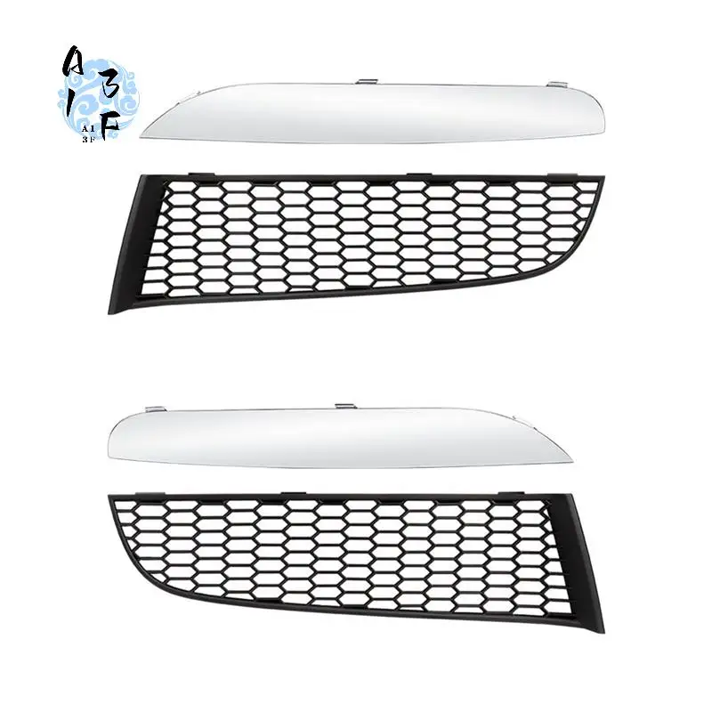 

A13F-For BMW 7 Series F01 2009-2015 Front Lower Bumper Grille Kit Replace 51118047727 51118047728 51117903673 51117903674