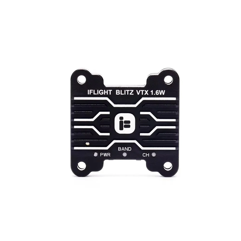 IFlight BLITZ 1.6W VTX High Power 5.8G 40CH PitMode 25mW 400mW 800mW 1600mW Adjustable for FPV Long Distance Video Transmitter