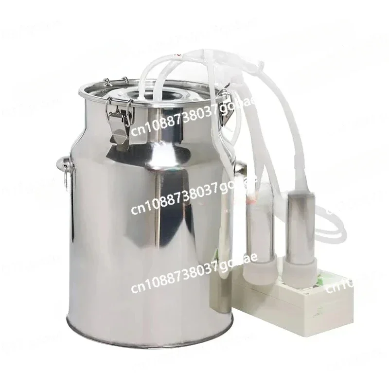 10L Vacuum Type Automatic Dairy Cows Goat Sheep Milk Pulsation Portable Cow Milking Machines