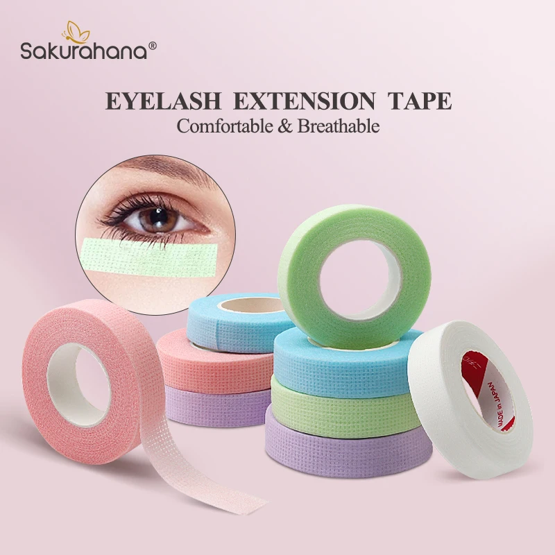 SAKURAHANA Gel Tape voor Lash Extensions Gevoelig Bestand Niet-geweven Ademend Onder Oog Pad Patches Set Makeup Tools