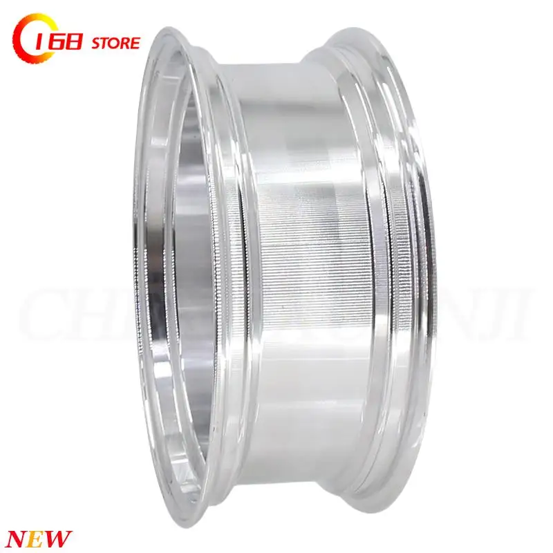 Rodas de 12 polegadas de alta qualidade, rodas de liga de alumínio de 4,50-12 polegadas, adequadas para motocicletas, triciclos elétricos e peças de scooter