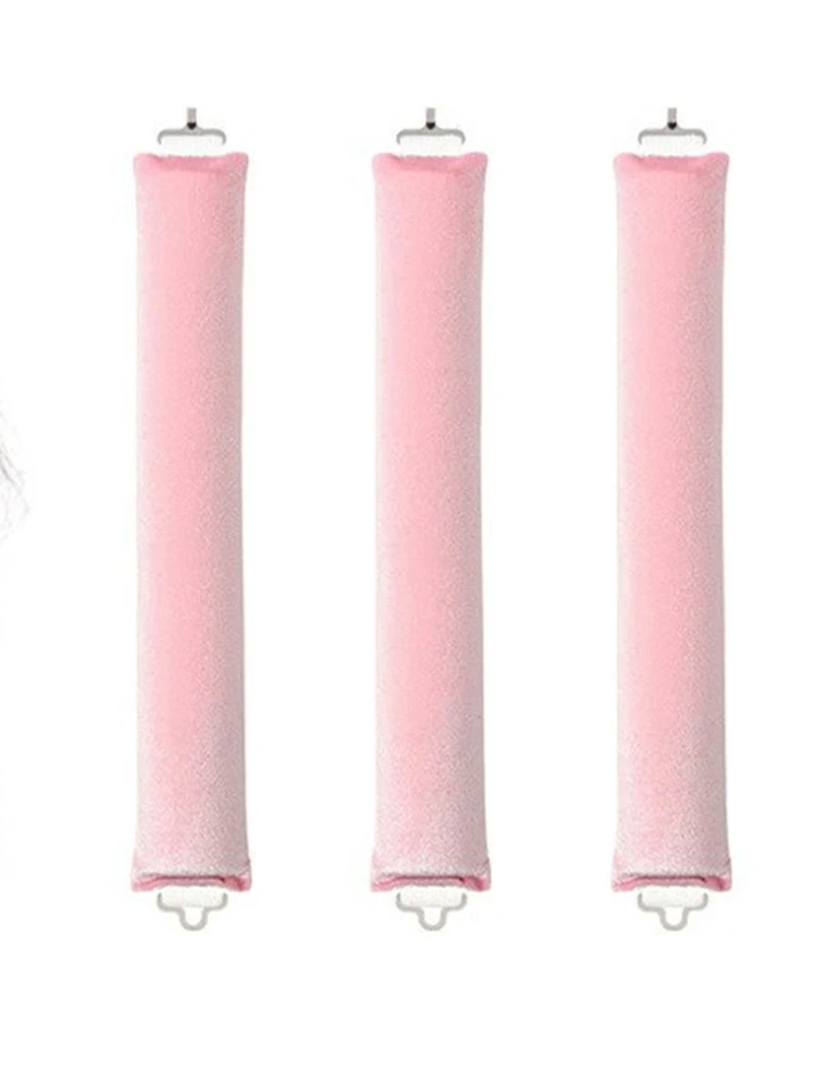 3Pcs Soft Foam Hair Rollers for Women, No Heat Sponge Hair Curlers Overnight Wave Styling Tools for Natural Wavy Hair and Volume
