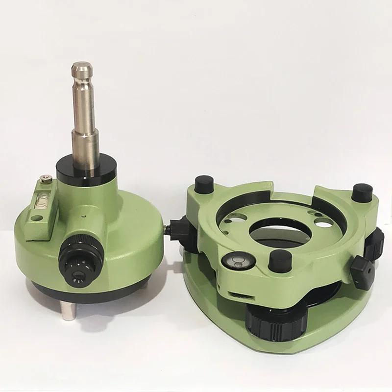 New Green THREE-JAW TRIBRACH & ADAPTER WITH OPTICAL FITS PRISM