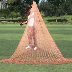 Lawaia Fishing Cast Net, Multifilament Line, Traditional, Steel Pendant, Weight Throwing Fish Net