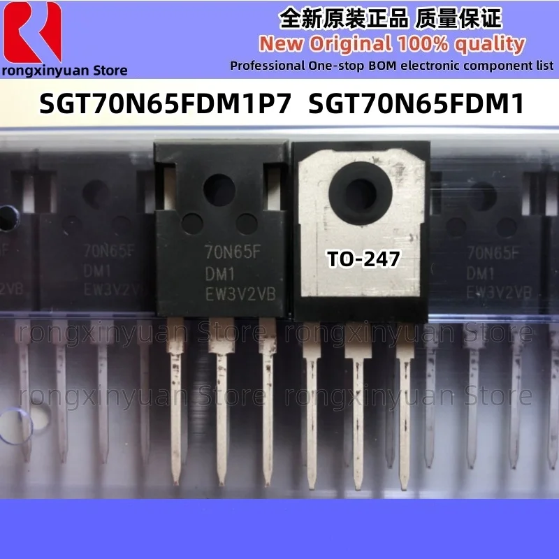 5 قطعة XNS25N120T XNS15N120T DG15N120 DG20N120 NCEP15T14T SGT70N65FDM1P7 SGT70N65FDM1 70N65F SGT70N65F TO-247 جديد 100% جودة