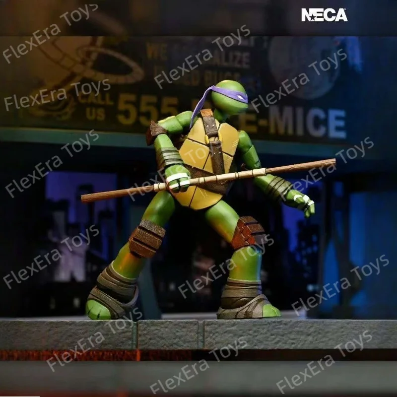 In Stock, Ships Immediately! NECA Teenage Mutant Ninja Turtles Shredder, 2012 Animated Version, 7‑inch Action Figure Toy Gift view 5