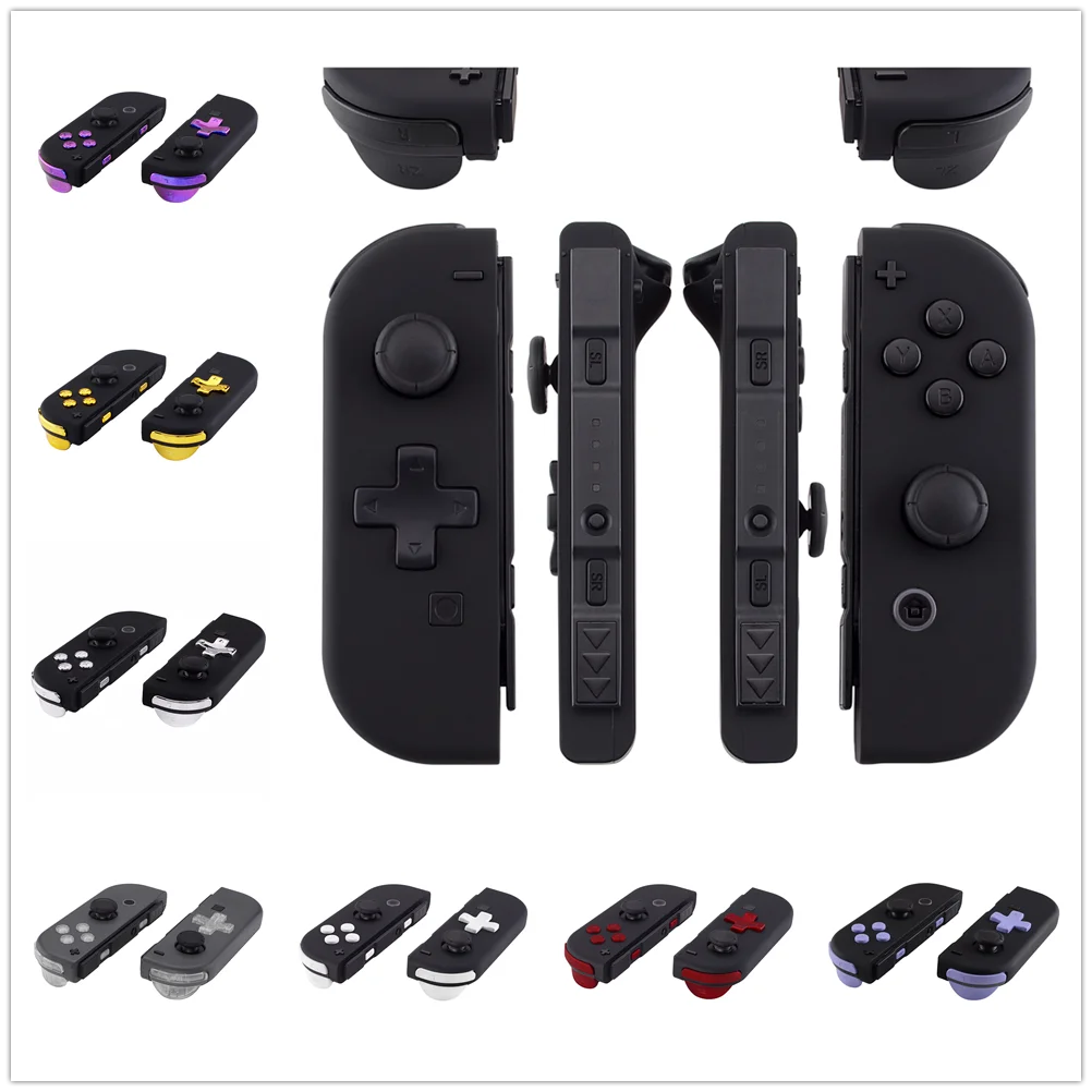 eXtremeRate Custom Dpad ABXY Keys SR SL L R ZR ZL Trigger Full Set Buttons with Tools for Nintendo Switch JoyCon &OLED model