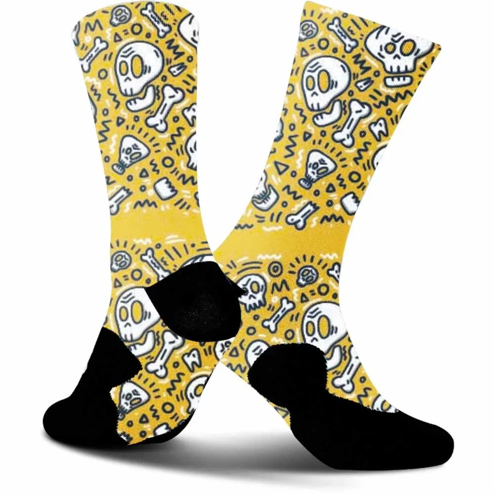 

2025 New Edgy Blue Broken Hand Design Cycling Socks – Breathable, Sweat-Wicking – Ideal for Training & Racing!