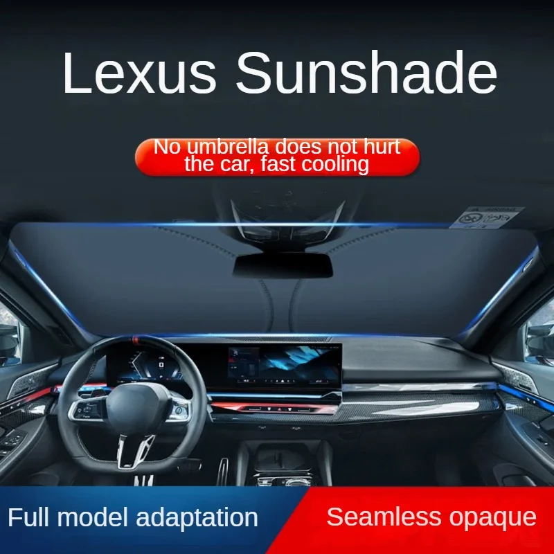 DWOE-Parasol para parabrisas de coche, cubierta protectora para ventana delantera, Parasol para Lexus ES LS UX NX RX RZ