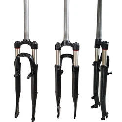 700C Aluminum alloy shock-absorbing front fork for mountain bike for Variable speed hydraulic hydraulic brake