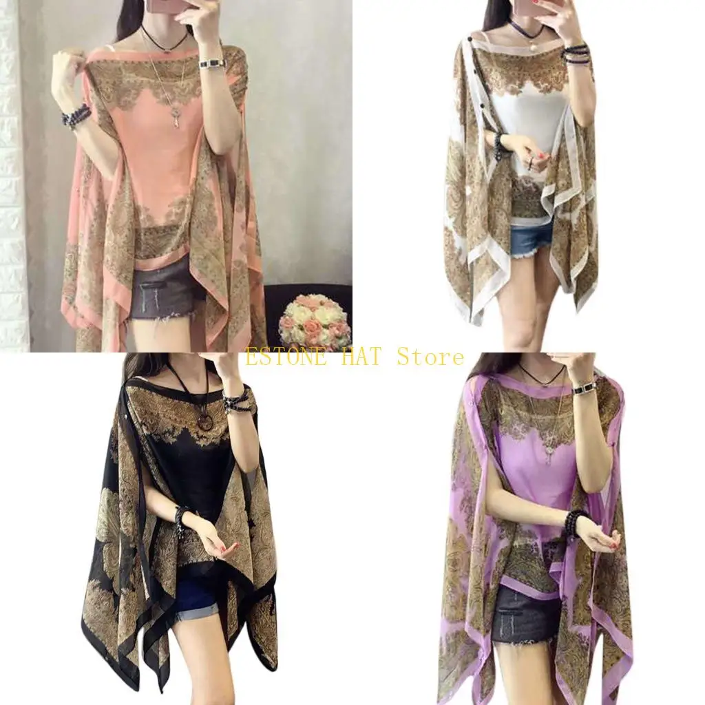 Pashmina Wrap Large - 49MF Large Size Women Beach Blanket