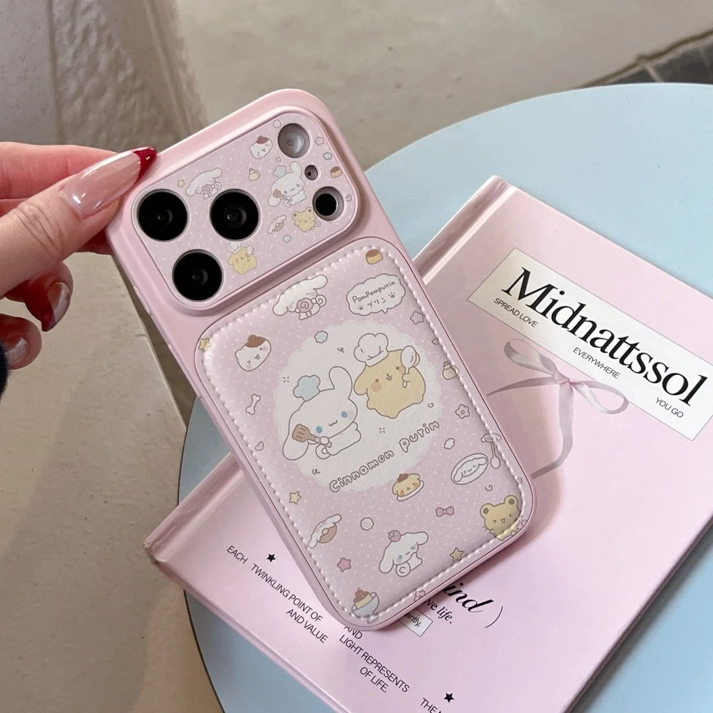 Niedliche Cartoon-Koch-Yugui-Hund-Pudding-Hund-Handyhülle für iPhone 17 Pro 14 15 16 Pro Max 13 – Stoßfeste Schutzhülle