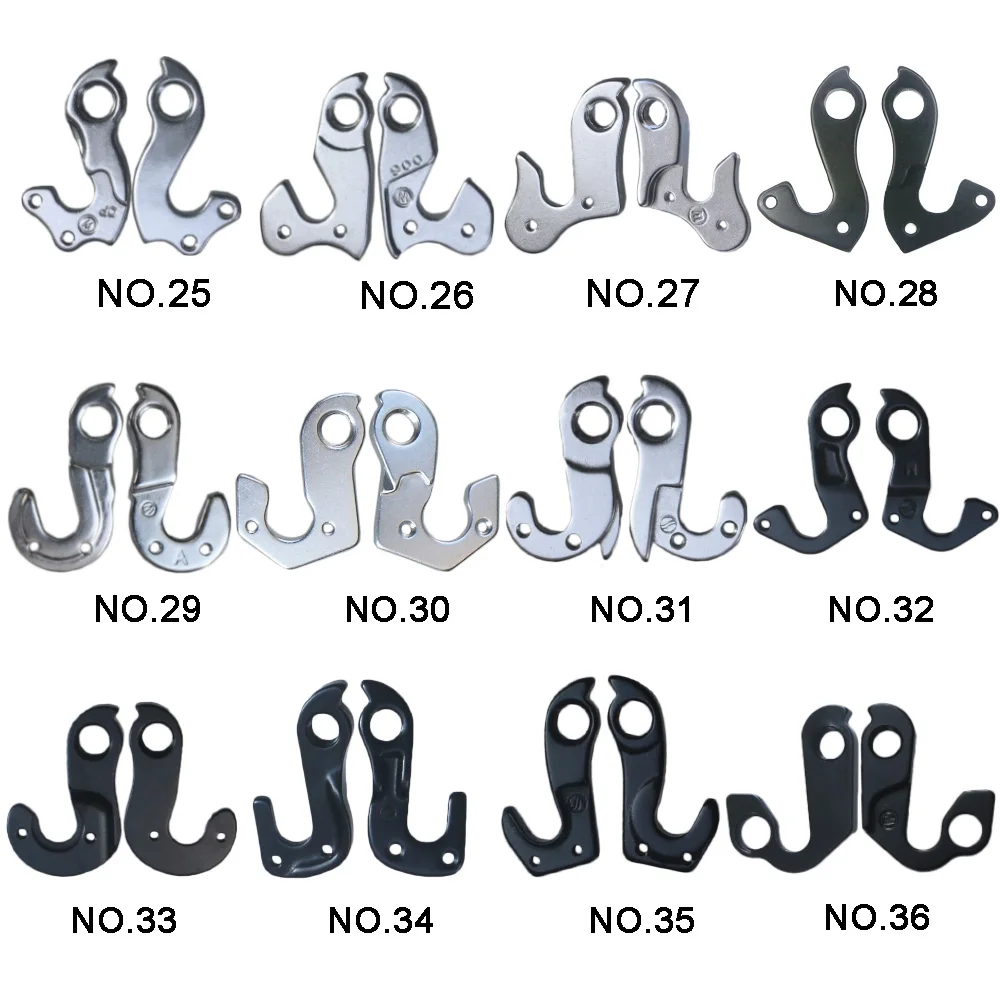 1PC Universal Alloy MTB Mountain Bike Rear Derailleur Hanger Racing dropout Road Bicycle frame Gear tail hook Parts Bike Hanger