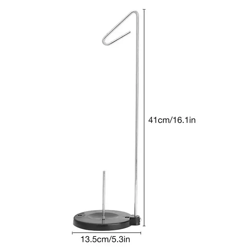 Sew Tech Supporto per filo da cucito regolabile Supporto per rocchetto grande a cono singolo per macchina da ricamo Quilting Linea per maglieria