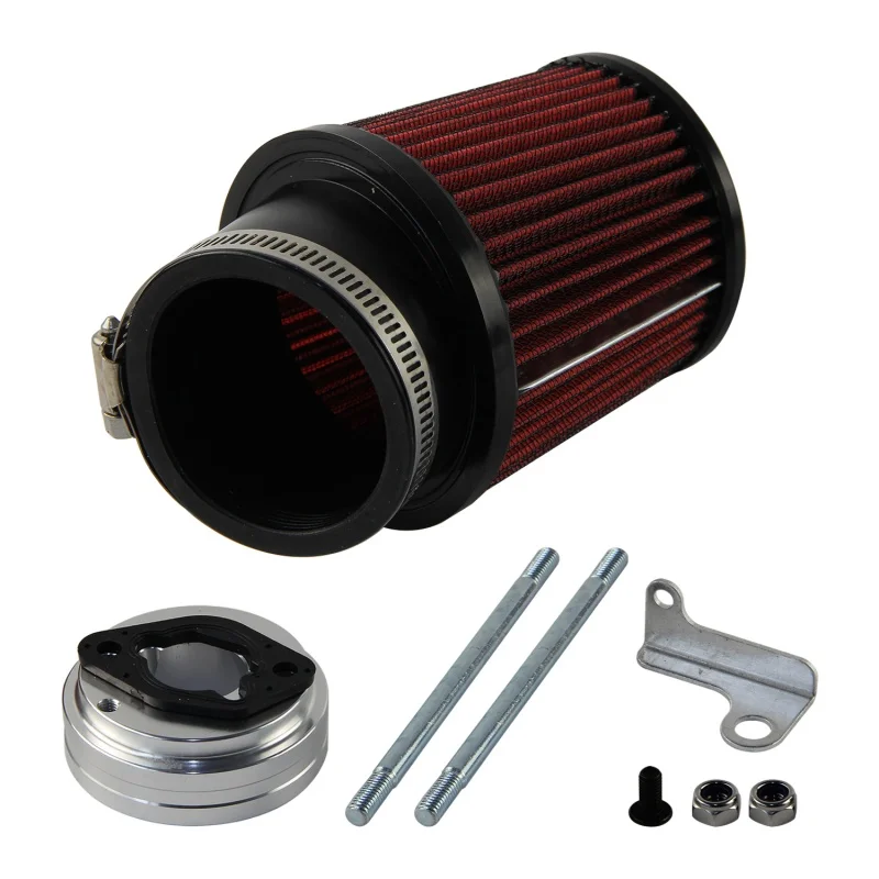 

Air Filter Intake Adapter Kit High Performance Parts For 212cc GX1600 GX200 6.5 HP Go-Kart & Mini Bike Engines Predator Red