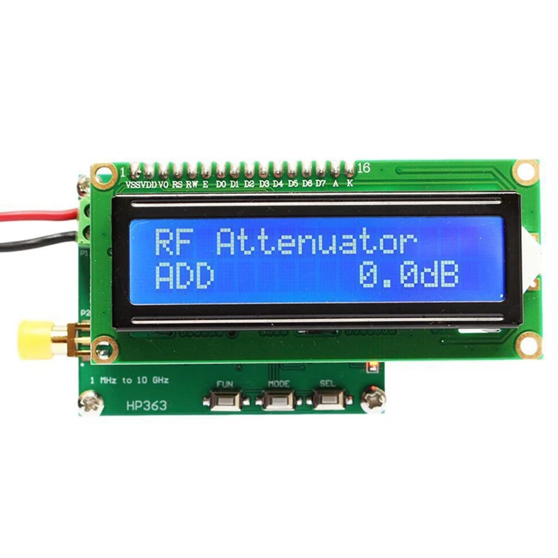 

Smart Digital RF Power Meter 1Mhz To 10Ghz -50 To 0Dbm RF Signal Measuring Instrument Module Set Attenuation Value Easy To Use