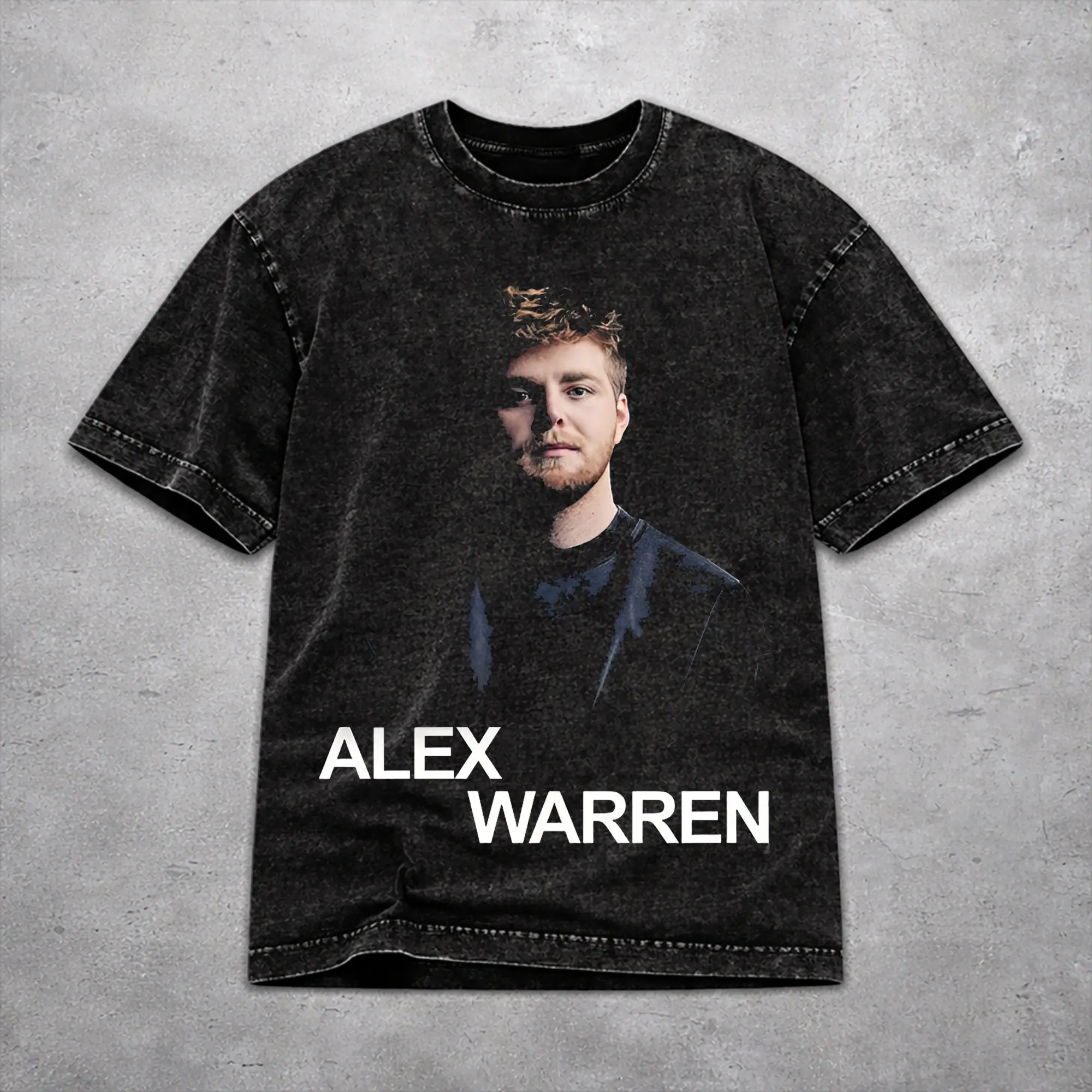 Harajuku Alex Warren Little Orphan Live Tour 2026 Outfit T-Shirts for Men Women  Washed Style Tee Shirts Clothes