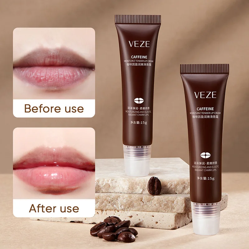 Coffeine Moisture Tender Lip Cream Anti-cracking Hydrating Moisturizing Nourishing Lightening Lip Mask Lip Care