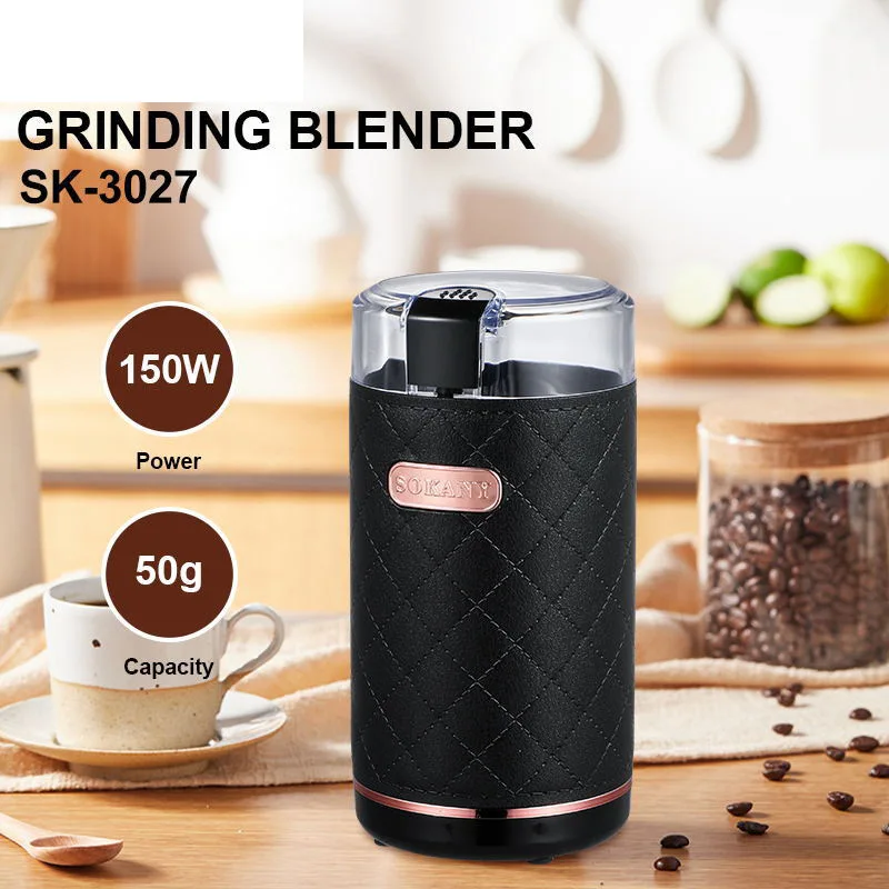 1 Sokany 50g Capacity 150W Mini Multifunctional Grinder With High-speed Grinding And Low Noise, Easy To Use,Multiple Protections