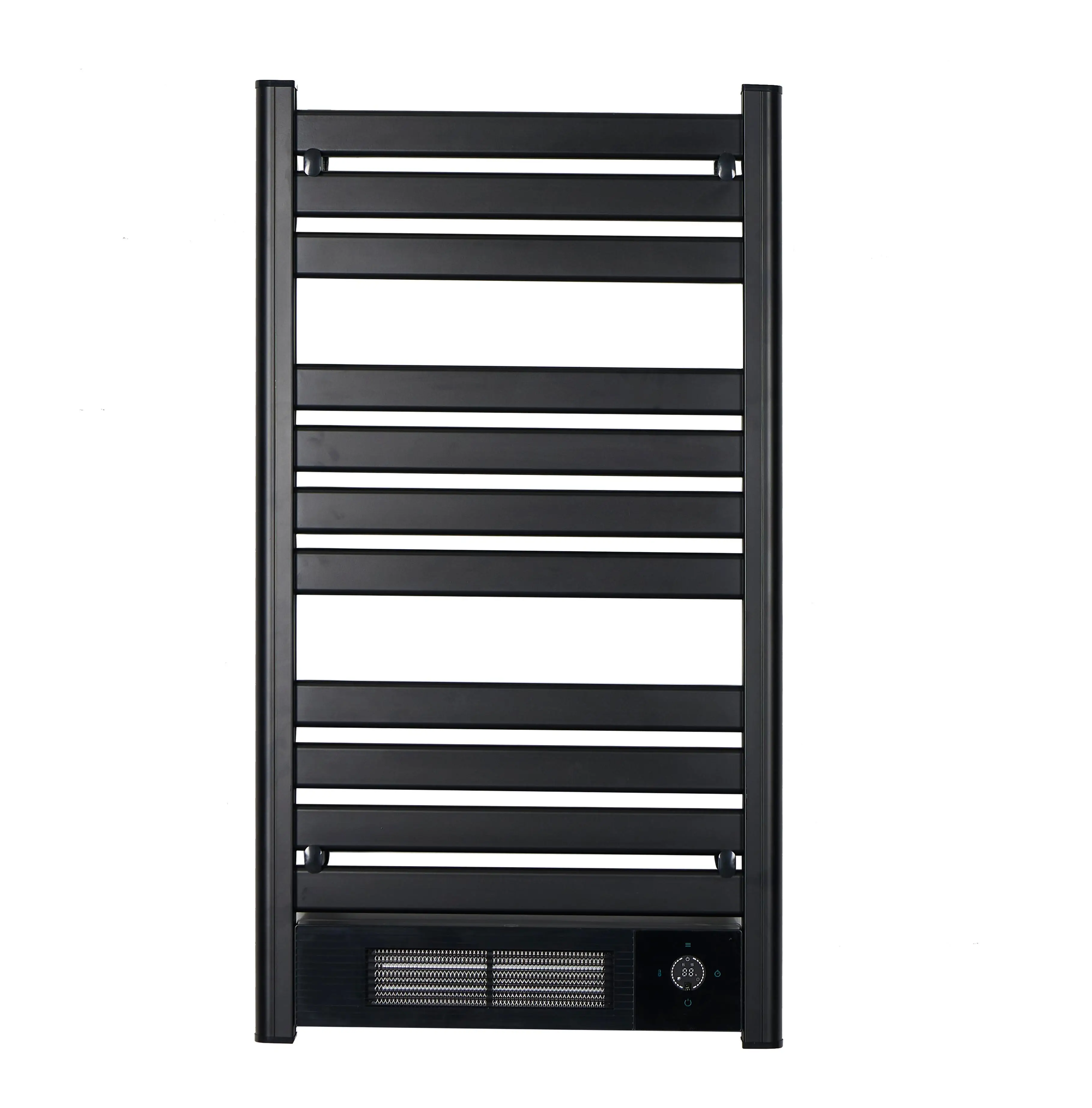 Electric Wall-Mounted Towel Dryer Radiator Ready Warm 9780 Ceramic Heating LED Screen Remote Control Adjustable