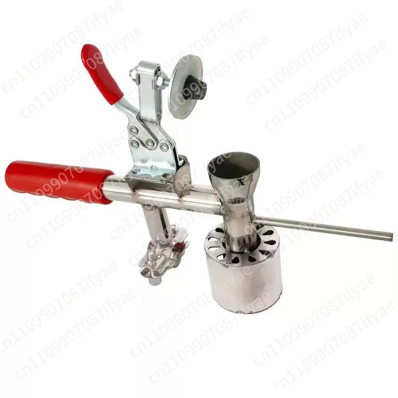 Oxalic acid mite remover, portable mite remover, atomizer, beekeeping, fumigator, mite control tool, thickened copper pot classi