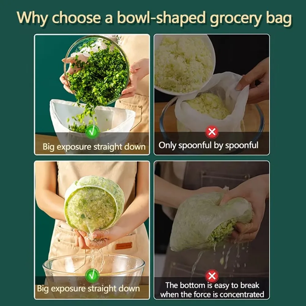 

Bowl Shape Cheese Cloth Bag for Straining Reusable with Closed Edges Cheesecloth Bags Mesh Bag Fabric Fine Mesh Cloths