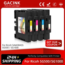 Cartouche d'encre compatible avec SAWGRASS SG500 SG1000, sans numéro de série, avec encre de sublimation à puce, 1 jeu