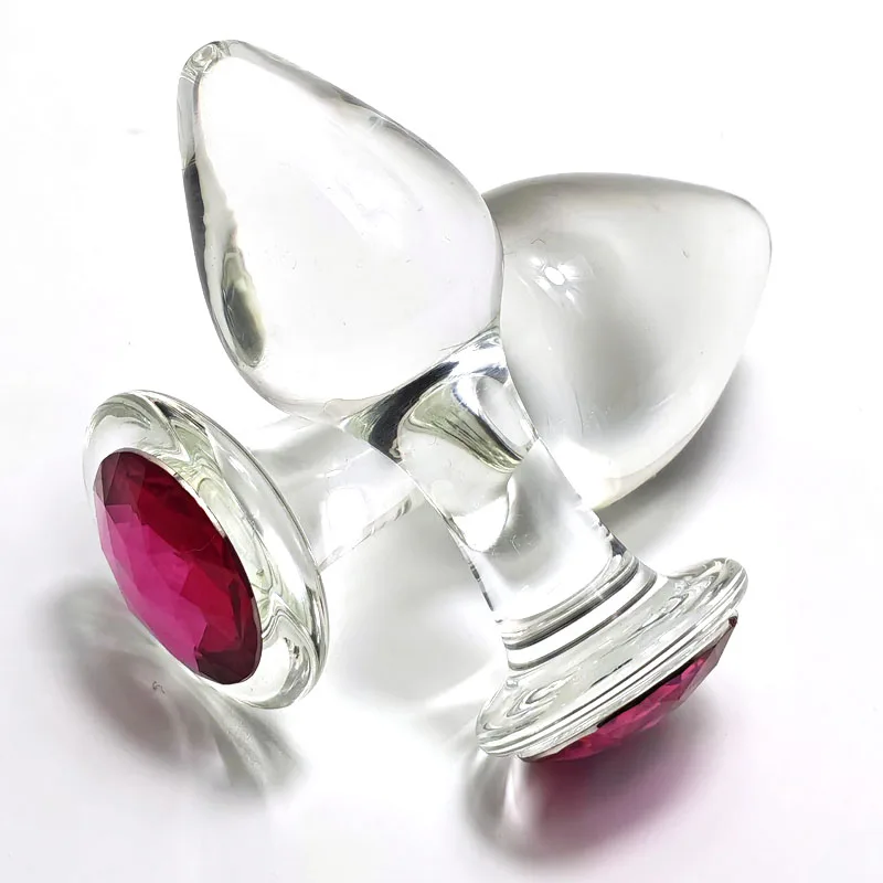 diamant anal plug Silicone Beaded Diamond Butt Plug«