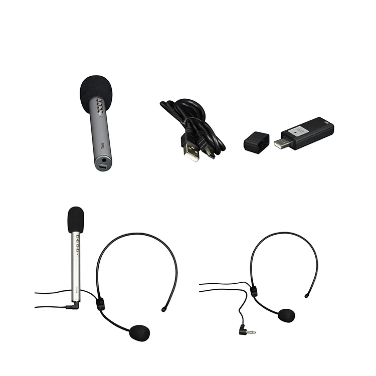 13HOT Thinuna BT1 Pen-type 2.4G Wireless Teaching Microphone Set Lapel Microphone,Ideal for Public Speaking and Teaching Preachi