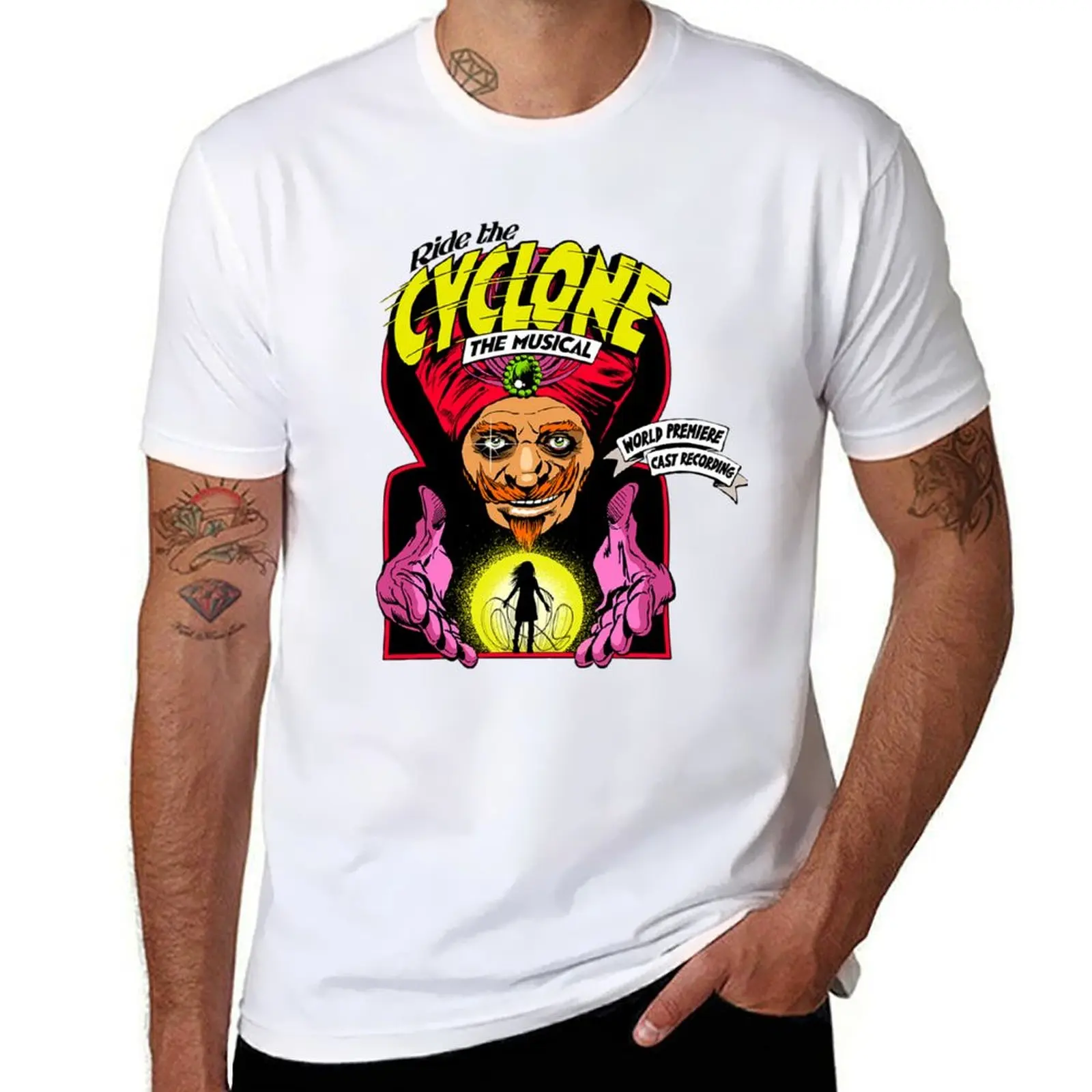 

Ride the Cyclone T-Shirt cotton t shirt man anime t shirts for man man t shirt summer T-Shirt
