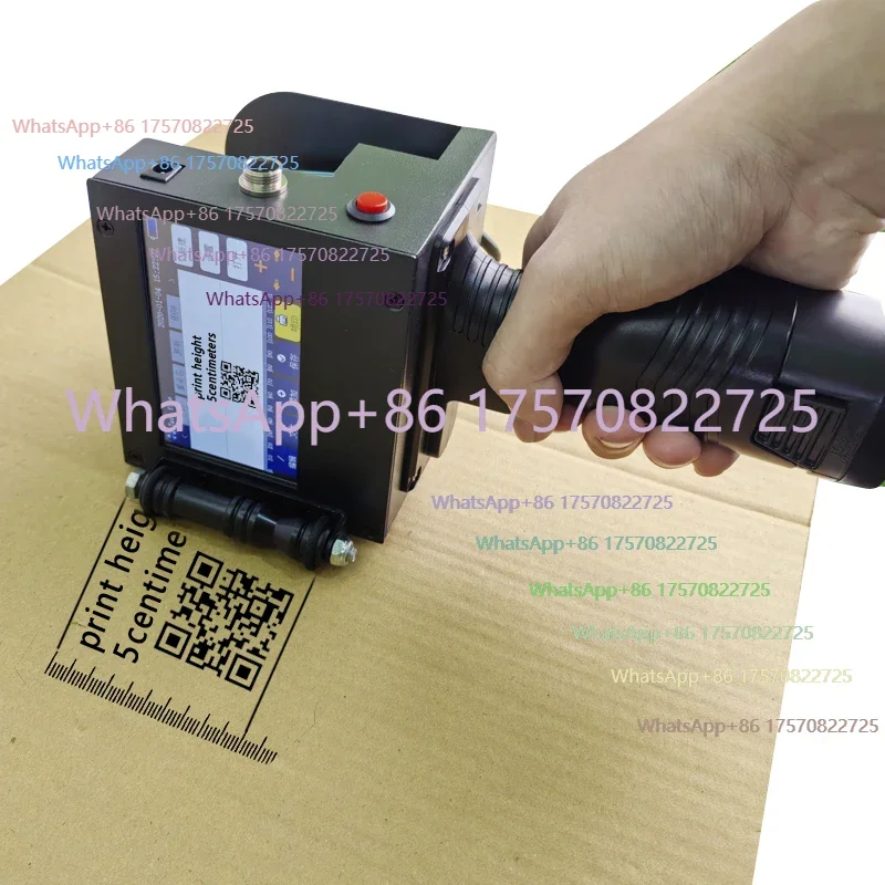 50mm 5cm Large Character Handheld Inkjet Printer Date Photo Label Logo Text Brand Name TIJ Wide Format Printer