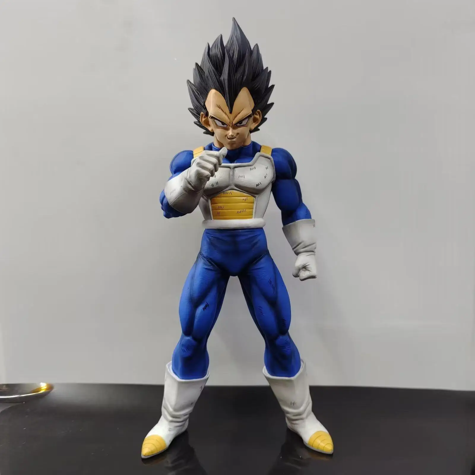 29 centimetri Anime Dragon Ball Z Grande Vegeta Blu Scuro Super Saiyan Figura In Piedi Dbz Modello Bambola Giocattolo Ornamenti Statue Desktop