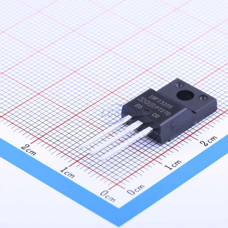 10Pieces/Lot Original IRFI3205 Power MOSFET N-Channel 55V 64A 63W Through Hole TO-220 Transistor IRFI3205PBF