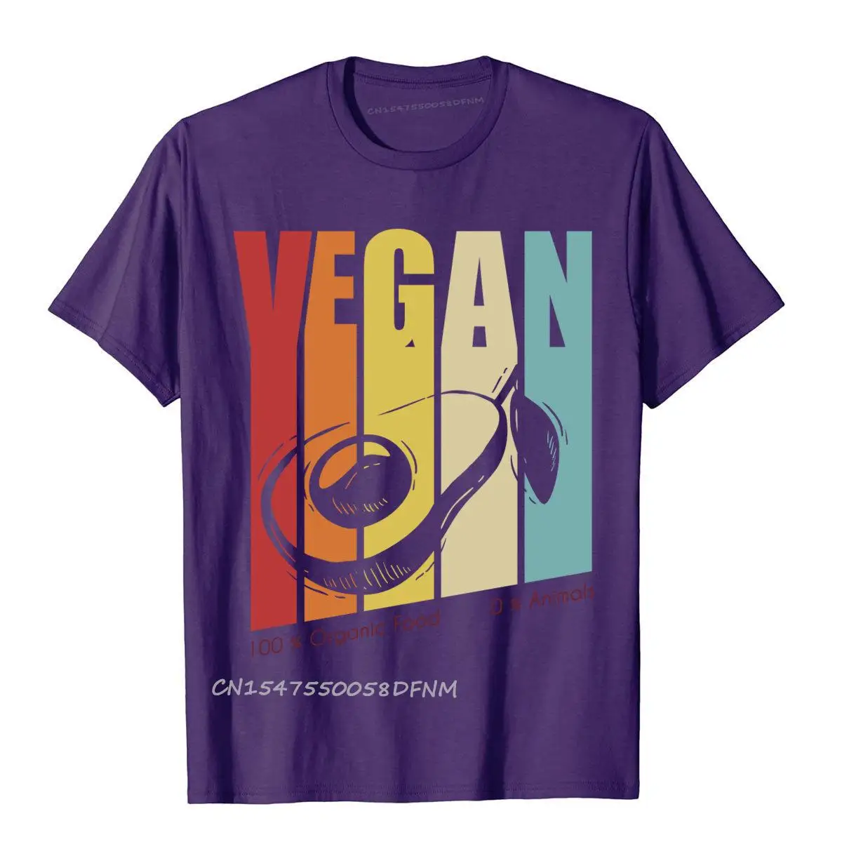 Vegan Vegetarian Retro Veganism T Shirts Japanese Anime Tees Cheap Premium Cotton Custom Funny Mens