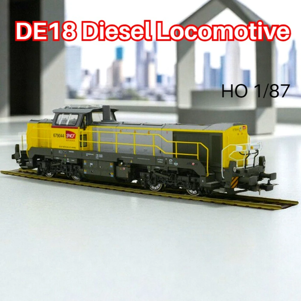 

PIKO HO 1/87 DE18 Diesel Locomotive Model Train 52370/52371 DC/DCC (Two Options) Collectible Toys Boys' Favorite Gift