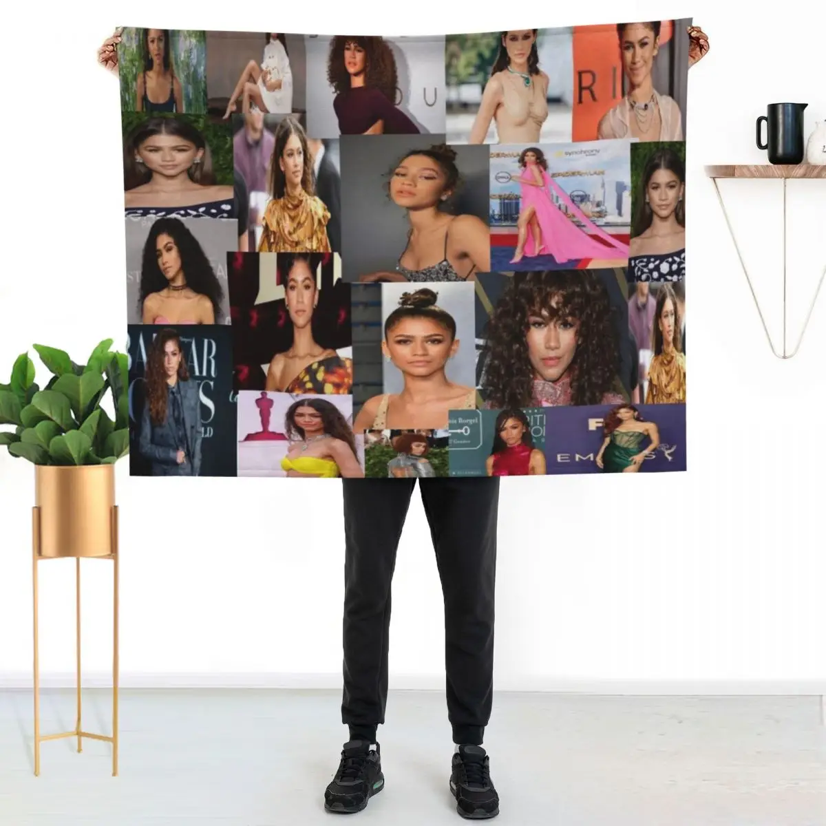 

Zendaya Throw Blanket Elegant Warm Throw Blanket for Hotel Home