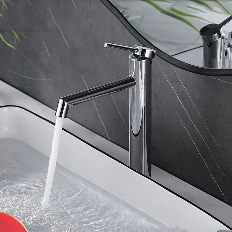 

Хромированный смеситель для ванной комнаты, раковина, смеситель из нержавеющей стали 304, смеситель для горячей и холодной воды, настенный смеситель для ванной комнаты, смесители для воды